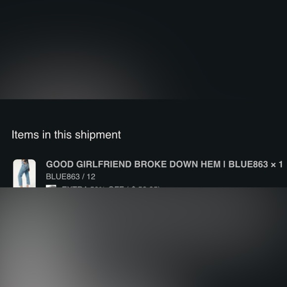 Good American girlfriend FIT mid rise size 12 waist never worn without tags. - Picture 5 of 5